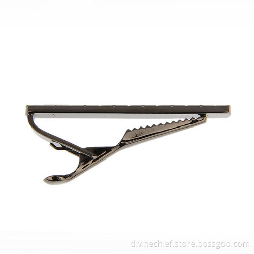 Exquisite Workmanship Men Blank Tie Clip With Customized Logo